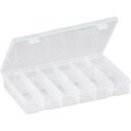 Plano Plano 2361270 StowAway 12 Fixed Compartment Box, 11L x 7-1/4W x 1-3/4H, Clear 2361200